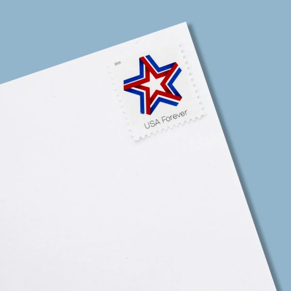 2019 USA Star Ribbon Forever Stamps - Image 6