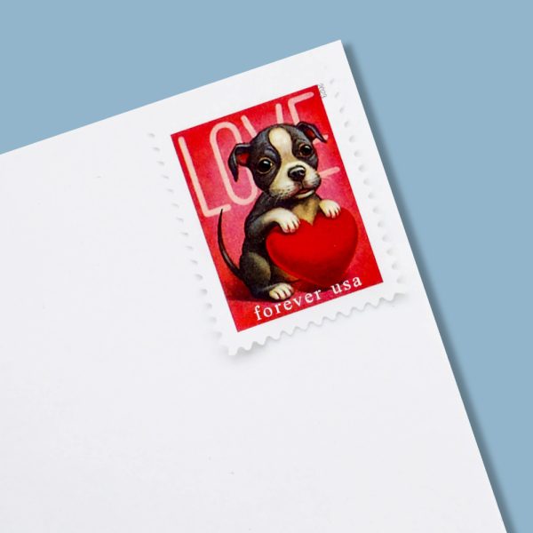 2023 First-Class Forever Stamps – Love: Kitten & Puppy - Image 6