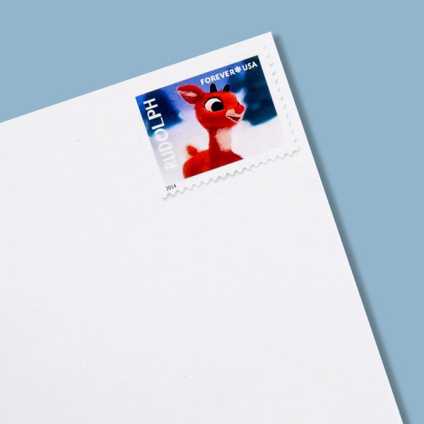 2014 US First-Class Forever Stamp – Rudolph the Red-Nosed Reindeer - Image 6