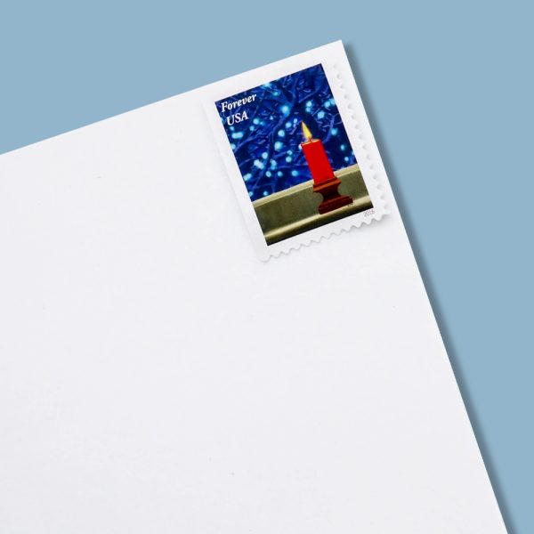 2016 US Christmas Candle Forever Stamps Booklet - Image 6