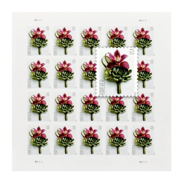 2020 U.S. Contemporary Boutonniere Forever Stamps - Image 2