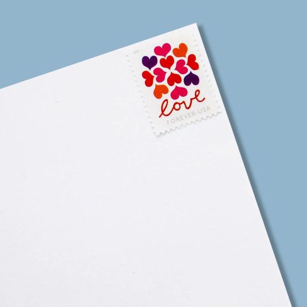 2019 US Heart Blossom Forever First-Class Postage Stamps Wedding - Image 6