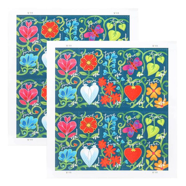 2011 US First-Class Forever Stamps – Garden of Love - Image 4