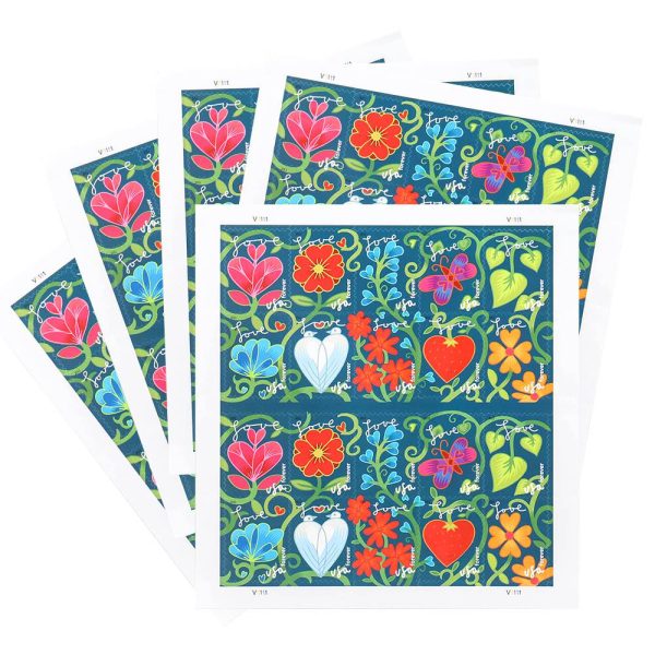 2011 US First-Class Forever Stamps – Garden of Love - Image 5