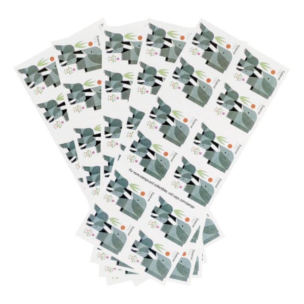 2022 US Elephants First Class Forever Stamps - Image 5