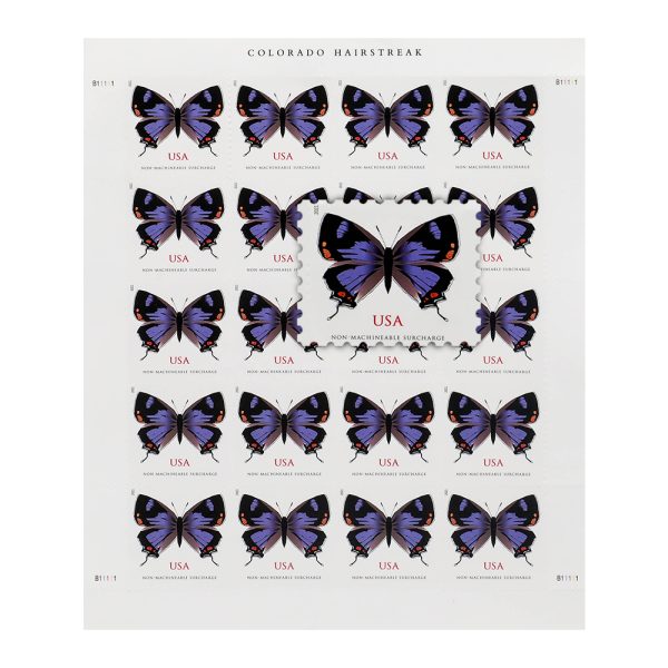 US 2021 Colorado Hairstreak Stamps Forever - Image 2