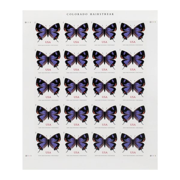 US 2021 Colorado Hairstreak Stamps Forever - Image 3