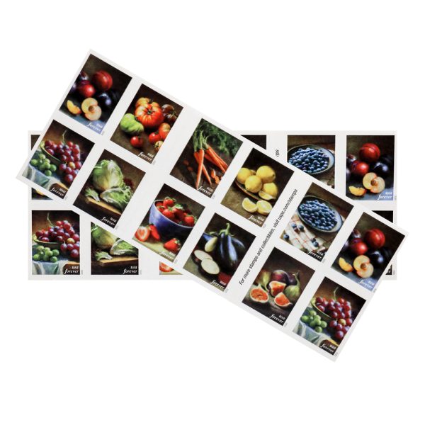 U.S. 2020 Fruits & Vegetables Forever Stamps - Image 4