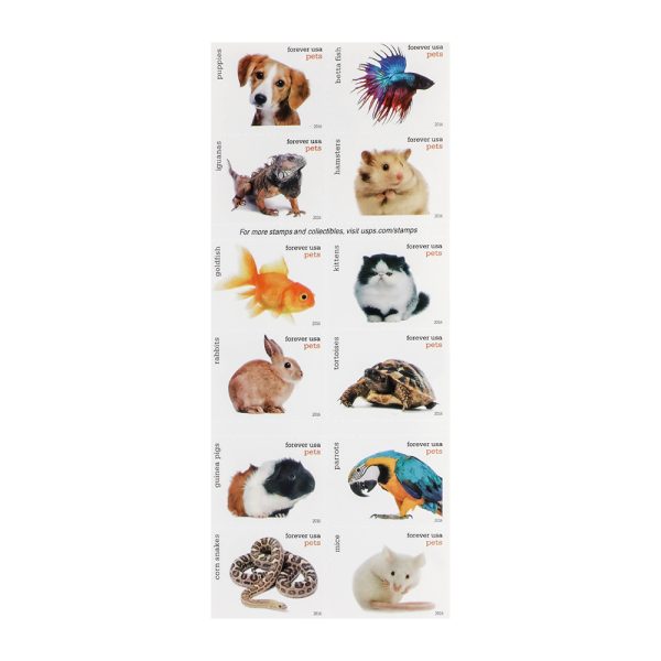 2016 US Pets Forever Stamps - Image 2