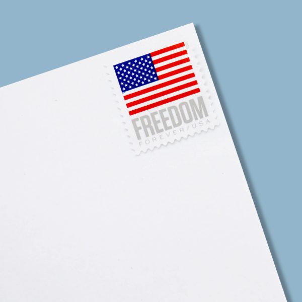 2024 US Flag Forever Stamps Coil of 100 PCS/Roll - Image 4