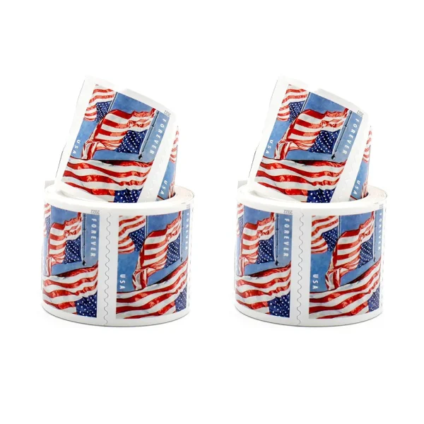 2022 U.S Flag Forever Stamps Roll 100pcs